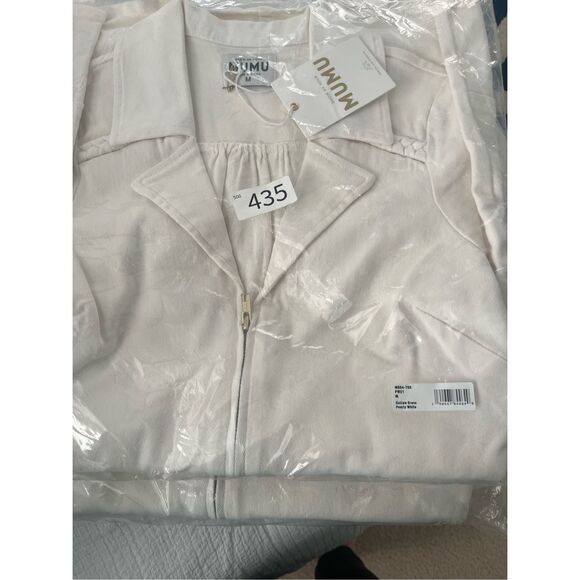 Show Me Your MUMU Outlaw Dress in Pearly White  NEW NWT - Picture 7 of 9